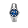 President Day-Date 36mm White Gold Ombre Diamond Dial Mens Watch 128239