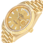 President Day-Date 40mm Yellow Gold Diamond Mens Watch 228238