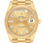 President Day-Date 40mm Yellow Gold Diamond Mens Watch 228238