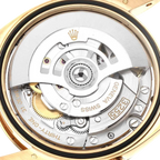 President Day-Date 36mm Yellow Gold Green Diamond Dial Mens Watch 128238