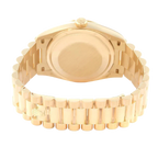 President Day-Date 36mm Yellow Gold Green Diamond Dial Mens Watch 128238
