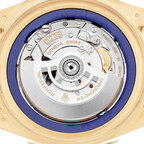 Seadweller Deepsea 44mm Yellow Gold Blue Dial Mens Watch 136668