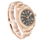 Sky-Dweller 42mm Rose Gold Slate Dial Mens Watch 326935