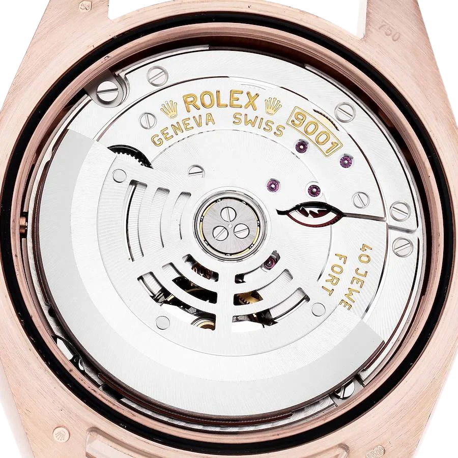 Sky-Dweller 42mm Rose Gold Slate Dial Mens Watch 326935
