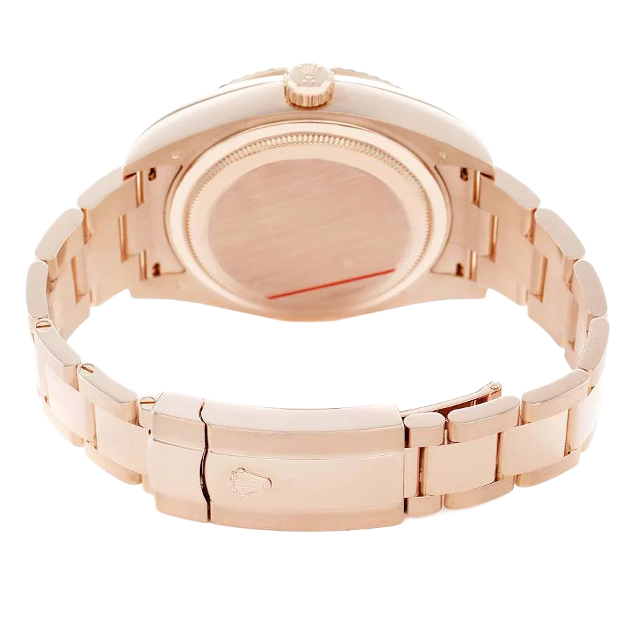Sky-Dweller 42mm Rose Gold Slate Dial Mens Watch 326935