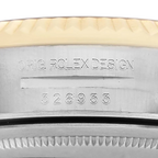 Sky-Dweller 42mm Steel Yellow Gold Silver Dial Mens Watch 326933