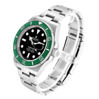 Submariner 41mm Starbucks Steel Green Bezel Mens Watch 126610LV