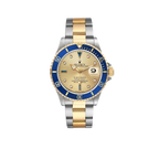 Submariner Steel Yellow Gold 40mm Diamond Serti Mens Watch 16613
