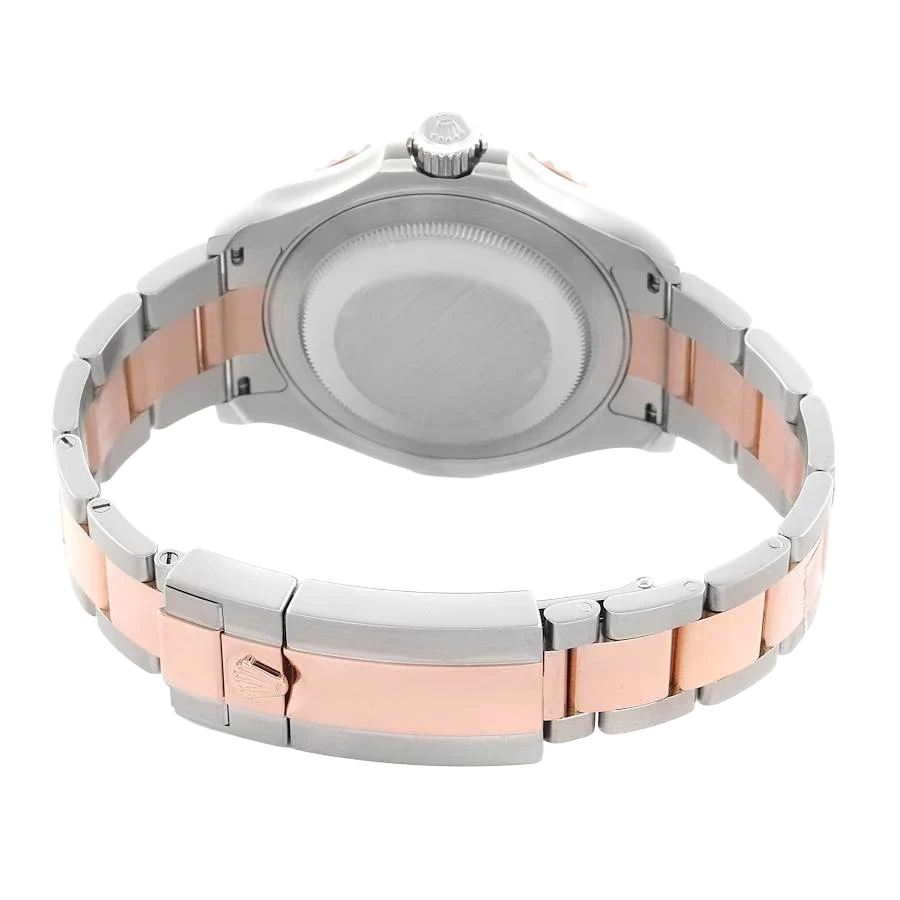 Yachtmaster 40 Rose Gold Steel Brown Dial Mens Watch 116621