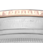 Yachtmaster 40 Rose Gold Steel Brown Dial Mens Watch 116621