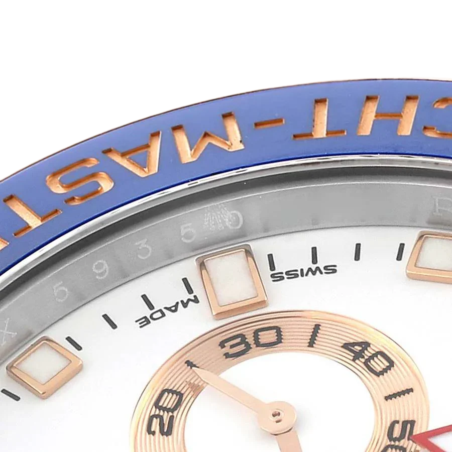 Yachtmaster II 44mm Steel Rose Gold Mens Watch 116681