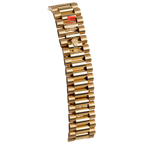 Day-Date 40 228398TBR Yellow Gold Mother of Pearl Diamond Baguette Dial and Bezel
