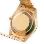 Day-Date 40 228398TBR Yellow Gold Mother of Pearl Diamond Baguette Dial and Bezel