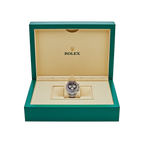 Daytona 40mm 116599RBOW Rainbow White Gold Black Dial
