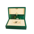 Day-Date 40 228348RBR Yellow Gold Diamond Bezel Champagne Roman Dial